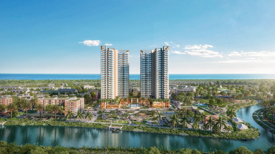 Phối cảnh khu căn hộ Meypearl Ciel Phú Quốc. Ảnh: Meygroup