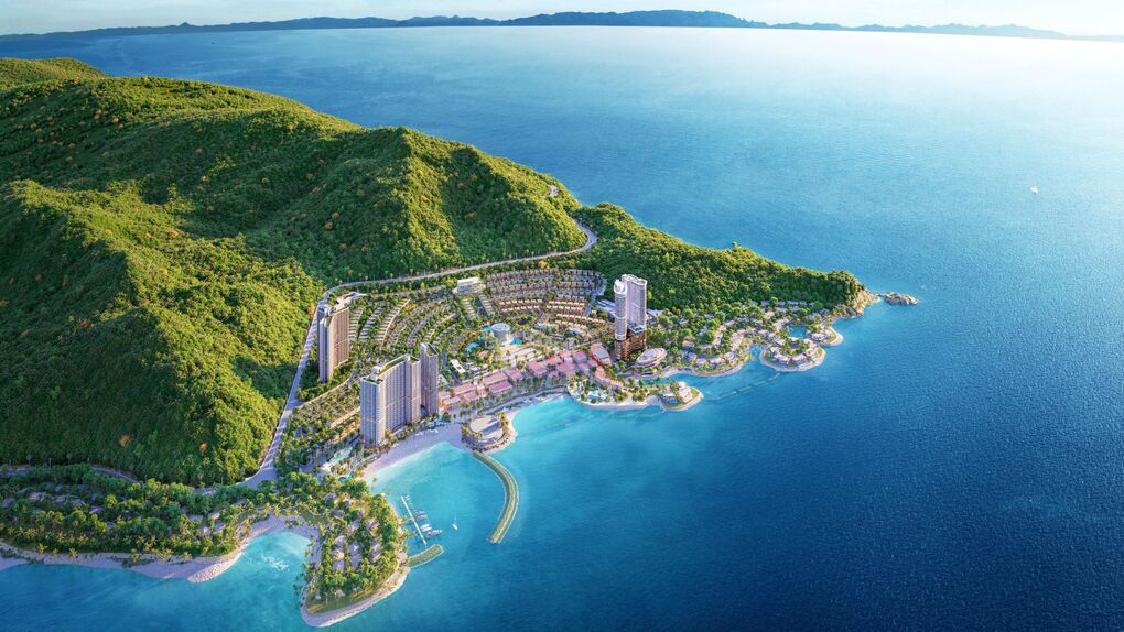 Phối cảnh tổng thể đô thị biển Libera Nha Trang. Ảnh: KDI Group